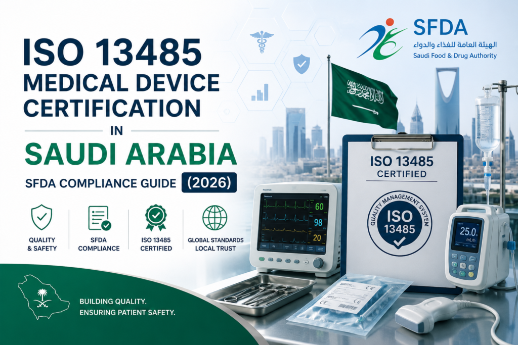 ISO 13485 Medical Device Certification in Saudi Arabia: SFDA Compliance Guide (2026)