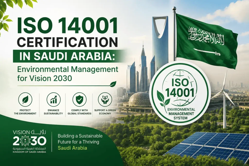 ISO 14001 Certification in Saudi Arabia Environmental Management for Vision 2030