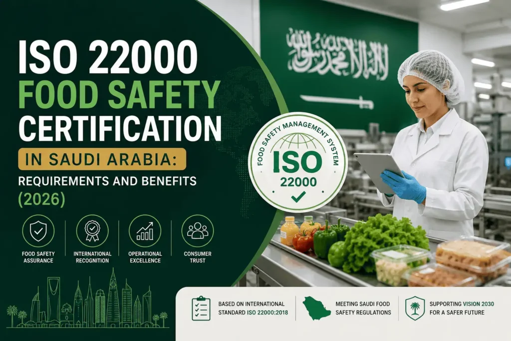 ISO 22000 Food Safety Certification in Saudi Arabia Requirements