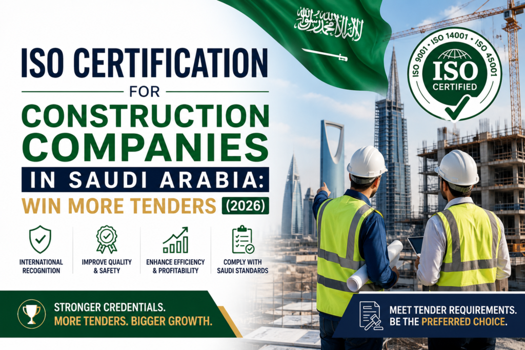 ISO certification construction companies Saudi Arabia