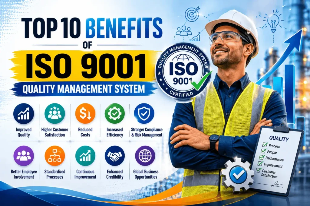 Top 10 Benefits of ISO 9001 Quality Management System
