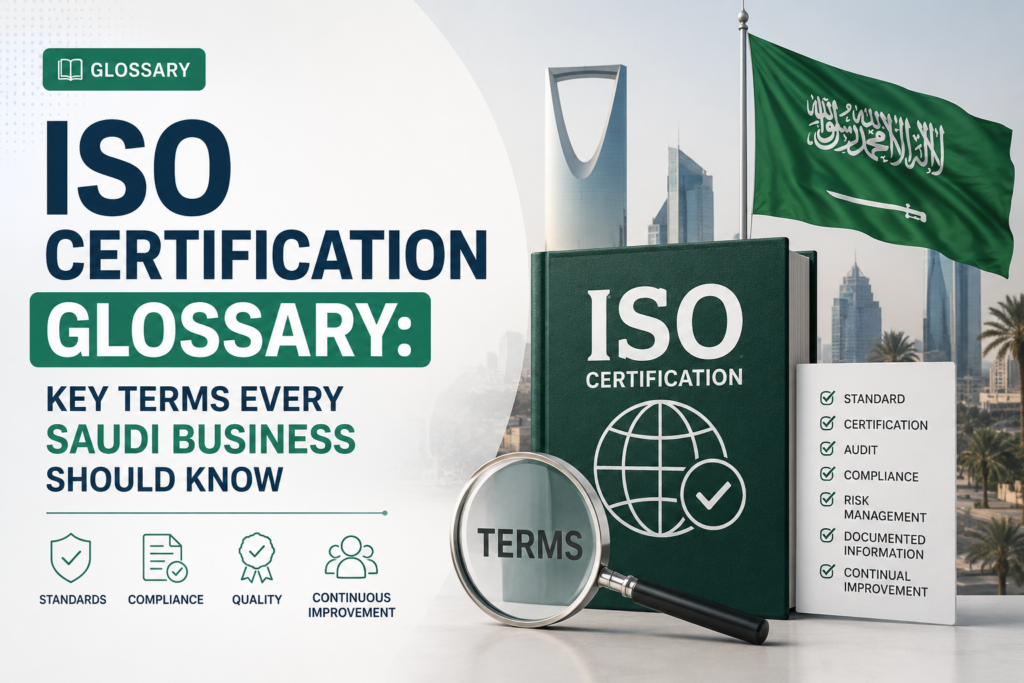ISO Certification Glossary: Key Terms Every Saudi Business Should Know