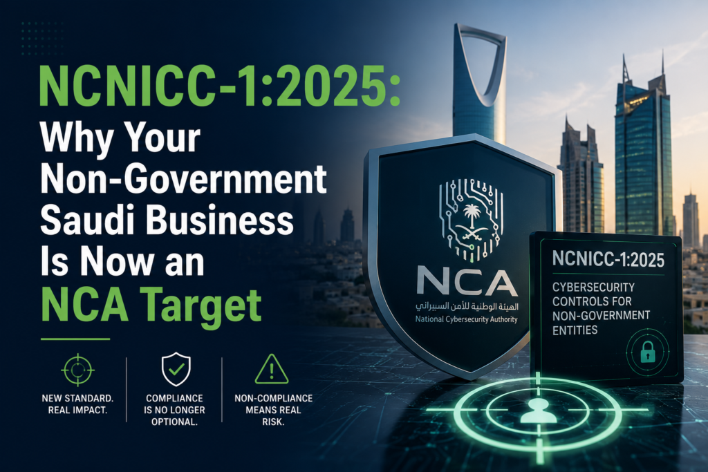 NCNICC-1:2025: Why Your Non-Government Saudi Business Is Now an NCA Target