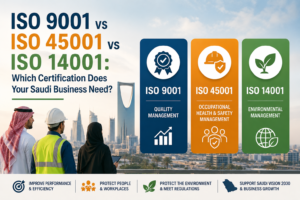ISO 9001 vs ISO 45001 vs ISO 14001
